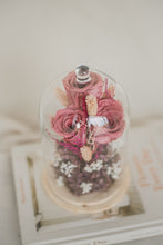 Load image into Gallery viewer, dried and preserved flowers artfully arranged in a glass