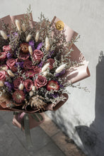 Load image into Gallery viewer, Preserved roses gift bouquet with premium wrap, available in the Philippines.
